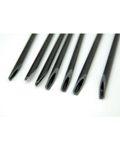 Fiberstick hol 70 cm Ø 5 mm zwart