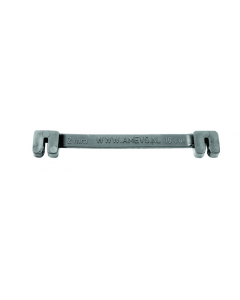 Rozenclip 2 mm / 10 cm zwart 