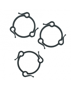 Driestokklem PP 35 mm groen