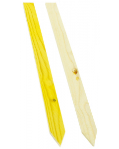 Steeketiket hout 60 x 3,7 cm