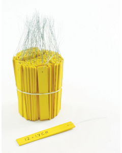 Hangetiket hout 12 x 1,7 cm