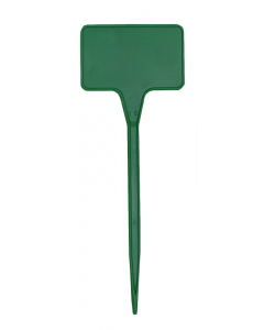 Plaatetiket recht T-15 / 5,5 x 3,5 cm groen