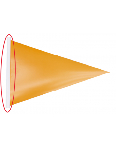 Delta klem 21 cm wit