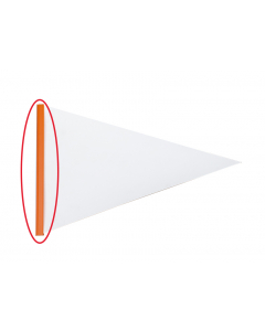 Delta klem 21 cm oranje