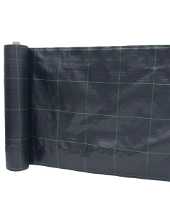 Mevolon gronddoek 1000 / 100 x 0,75 m / zwart
