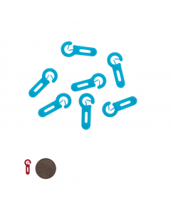 Merkringetje klein lichtblauw / 1000 per zak