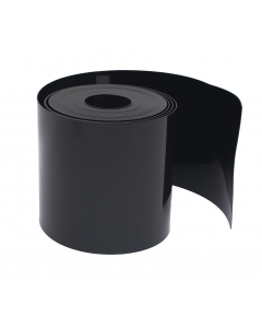 Gietrand HDPE 2 mm / 25 m x 30 cm zwart 