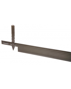 Alu Mevo Edge Pro 3,2 mm bruin randbegrenzing 229 x 10,2 cm