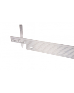 Alu Mevo Edge Pro 4,8 mm zilver randbegrenzing 229 x 14 cm