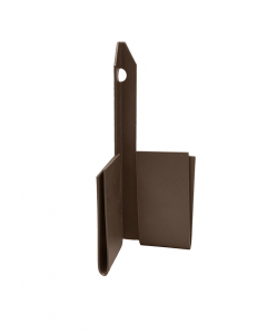 Mevosteel hoekstuk bruin 90º