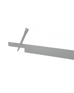 Mevosteel 2 mm RVS AISI 304 randbegrenzing, 225 x 15,2 cm