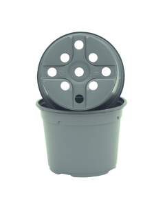 Vacuüm pot 0,9 l / Ø 13 x 10 cm / 5º / PIR grijs