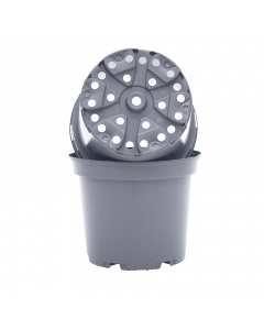 Soparco boomcontainer 5 l / Ø22,6 x 18 cm / PCR grijs