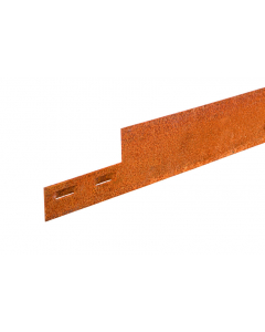Mevosteel 5 mm ongecoat cortenstalen randbegrenzing 225 x 15,2 cm