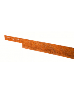 Mevosteel 5 mm ongecoat cortenstalen randbegrenzing 225 x 10,2 cm