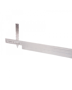 Alu Mevo Edge Pro 3,2 mm zilver randbegrenzing 229 x 10,2 cm