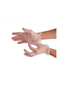 CMT vinyl handschoenen / S (7) poedervrij wit 