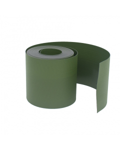 Gietrand HDPE 2 mm / 25 m x 30 cm grasgroen