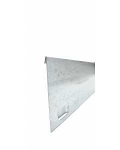 Mevosteel Rolled Top PRO 8 mm verzinkt 225 x 15 cm